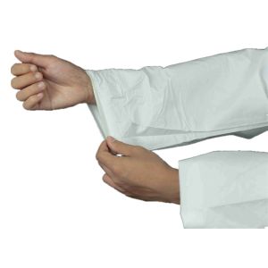 PPE Type5/6 White MP Chemical Protective Anti Dust Disposable Jumpsuit With Hood