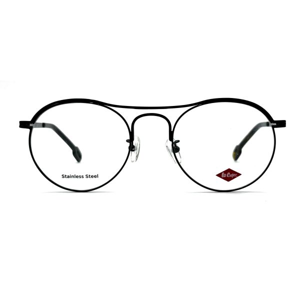 FM7124 Round Top Bar Stainless Steel Womens Optical Frames For A Timeless Chic