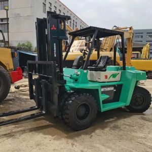 Wholesale Used Mitsubishi 7 Ton Forklift Original Engine Forklift Japanese Engine Cheap Mitsubishi Forklift from china suppliers