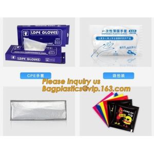 Disposable Plastic Polythene PE Gloves Cleaning Prepare Food,STERILE TWO FINGER