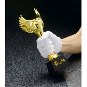 Heart And Wing Custom Engraved Trophy Material Resin Love And Expression In The