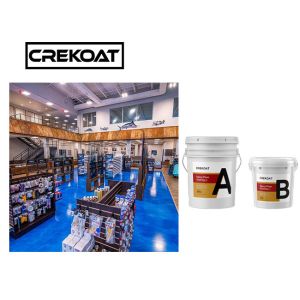2 Parts Epoxy Resin Metallic Garage Floor Paint Clear Polymer Low Viscosity