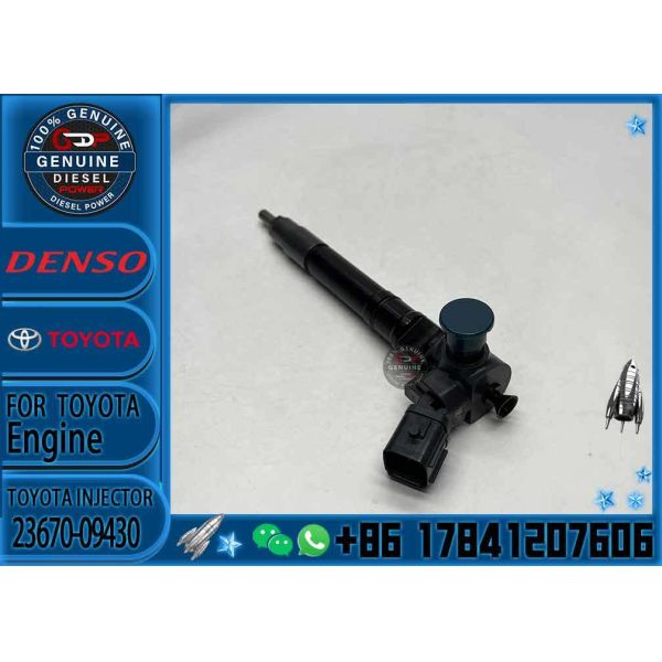 Diesel Fuel Injector 23670-09430 23670-11020 23670-19025 23670-0E020 for Toyo-ta Hilux 2GD-FTV 2.4L