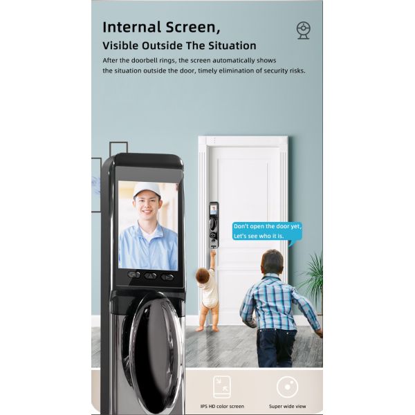Fingerprint Smart Lock With Camera