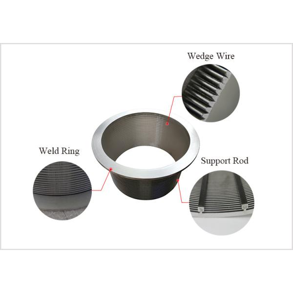 Johnson Trapezoidal V Line Vee Wire Filter Screen Fito Back Flush