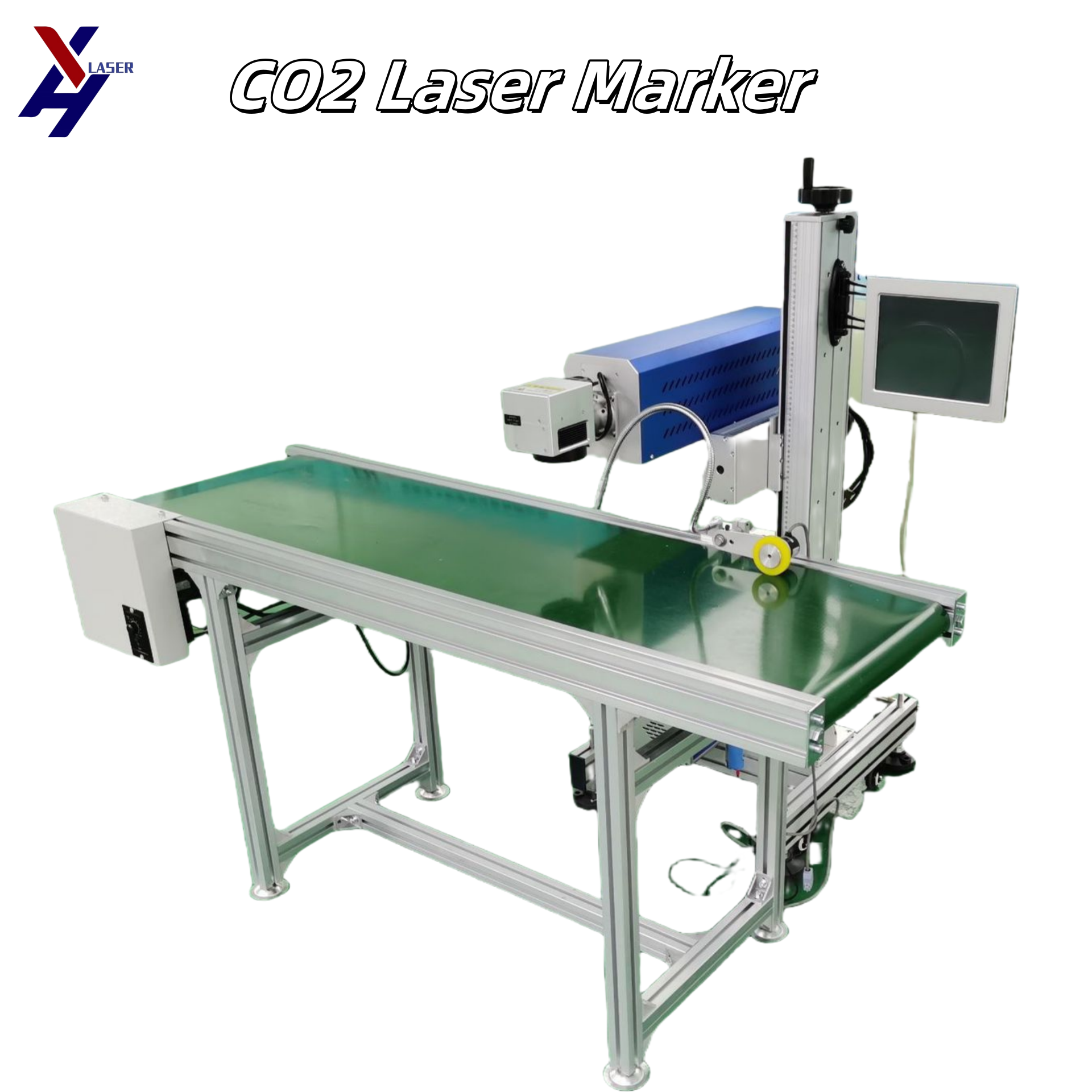 Precision Laser Coding High-Speed Flying Laser Marking Machine For Continuous