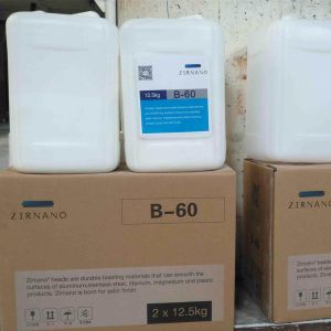 Solid 700HV B60 Zirconium Silicate Ceramic Cleaning Media