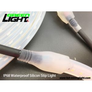 Silicone Strip 2000Lux Led Tunnel Lamp IP68 For Underground Mining