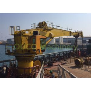 Electrical Marine Deck Crane 30T With ABS Class And Advanced Components