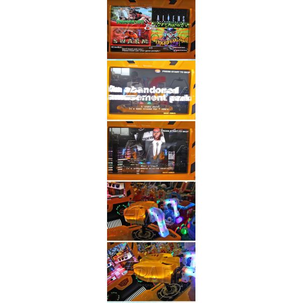 Diamond Warrior Laser Air Shooting Gun Arcade Game Machine