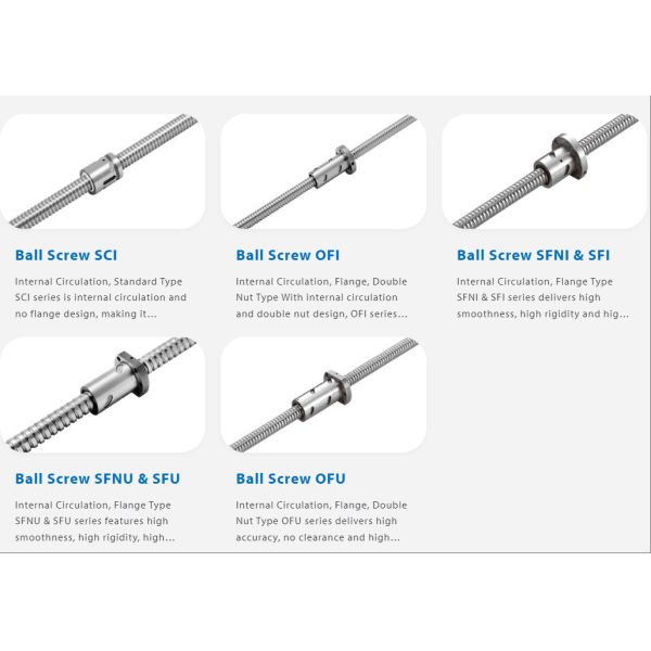 SFK01002 Cnc Router Lead Screw Durable 10mm Diameter For Stepper Motor
