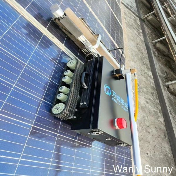 Quality Remote Self-Cleaning Robot for Sunny Solar Panel Cleaning Solution in Power Industry for sale