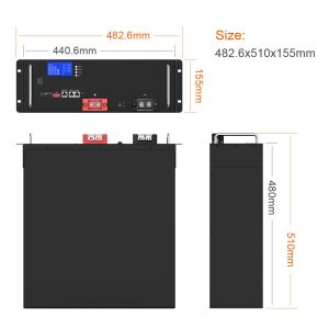 RV Boat Marine Solar 48V 100Ah LiFePO4 Smart BMS LiFePO4 Battery LCD Voltage