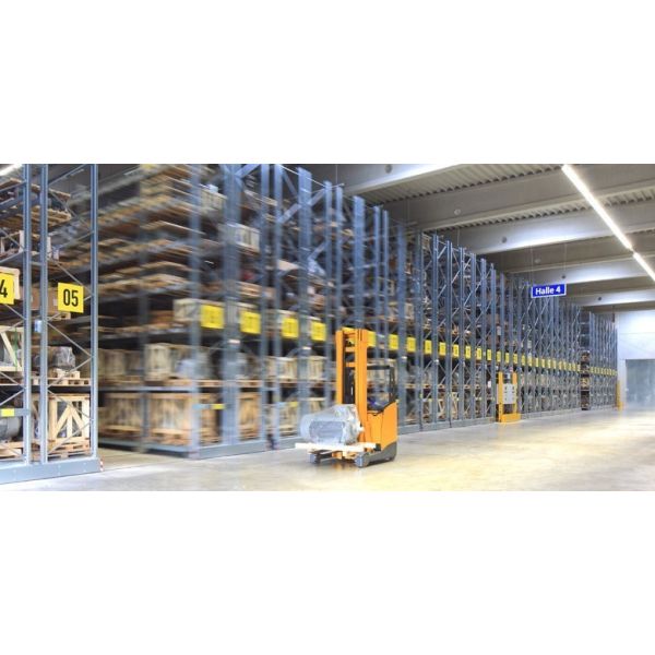 Compact Mobile Racking System , Mobile File Shelving Customized Size