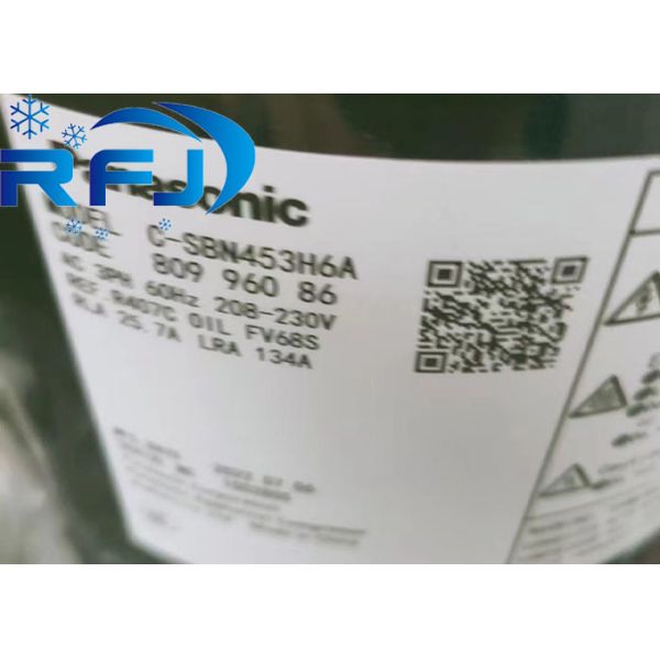 Highly-efficient C-SBN453H6A Panasonic Scroll Compressor Refrigerant R407C