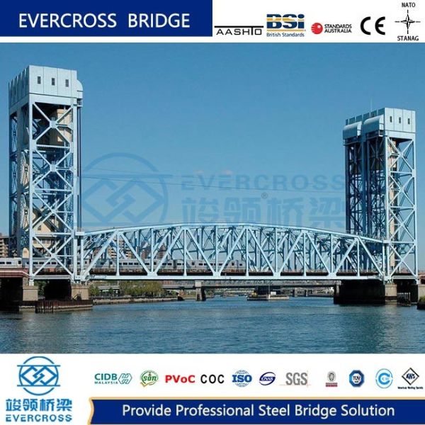 Continuous Modular And Prefabricated Construction Steel Truss Bridge With Good