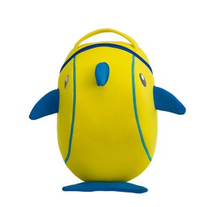 China Cute Dolphin Boys Kid School Backpack Customized with Lunch Bag on sale