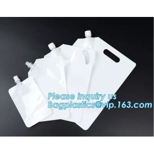Stand Up Foldable Water Spout Pouch, Bottle Bag, Climbing Foldable liquid
