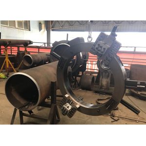 1.0MPa 2000L/Min Pneumatic Pipe Cutting Beveling Machine