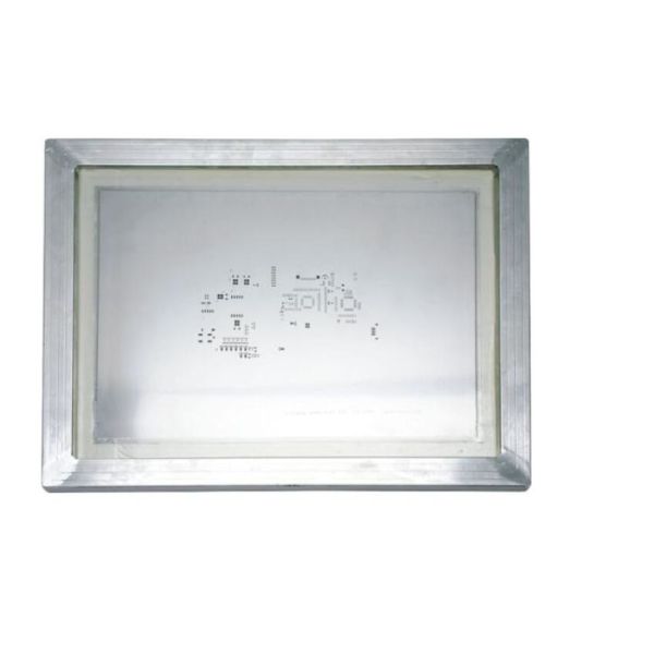 OEM Frameless Solder Mask Stencil , Electro Polish Laser Cut Solder Stencil 0