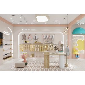 06-DBAS Maternity And Baby Store Design With Dopamine Style
