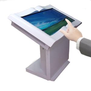 China 43 inch smart interactive multi-touch table with gesture recognition turn the pages on sale