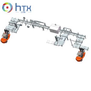 1200-1500m2/Day Cultured Stone Making Machine Wet Cast Machinery