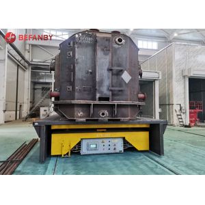 1-500 Ton Heavy Machinery Rail Transfer Cart With Audible Warning Device