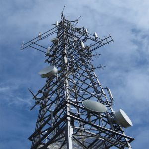Wholesale Antenna Mast Microwave Antenna Radio Types Communication Tv Broadcast Tower Four Legged Tower from china suppliers