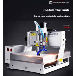 3040 mini pcb cnc router machine 4 axis wood engraving carving cutting machine