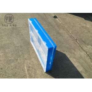 Transparent Plastic Foldable Container With Handles Maximizing Space 600 - 320