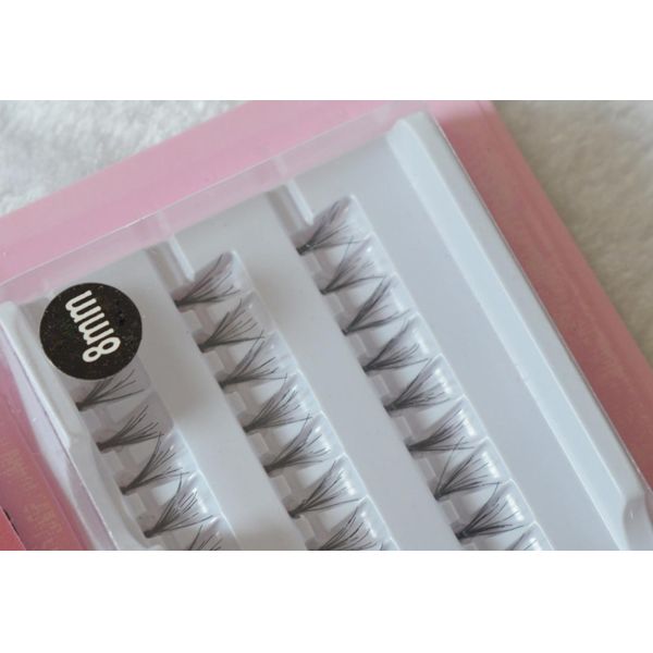 Factory Price 60pcs/Set 8/10/12 mm Lashe Black Natural Fake False Eyelash Long Cluster Eyelash Extension Makeup