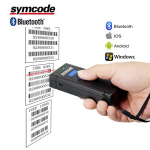 Laser Wireless Bluetooth Warehouse Barcode Scanner / Inventory Barcode Reader
