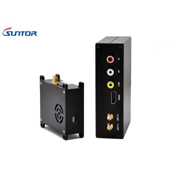 Quality Long range 10km COFDM HD Transmitter , Video Data Drone Transceiver Wireless for sale