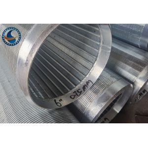 Water Well Sand Control 6-5/8" Johnson Wire Screen Tube With 30 Slots