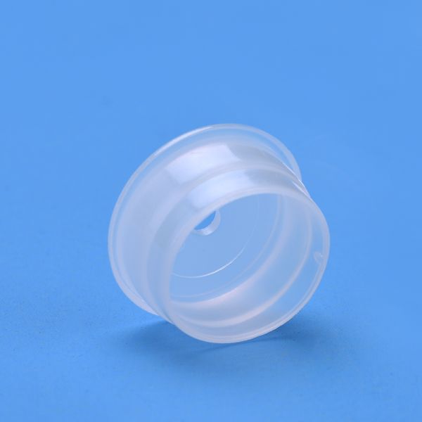 Transparent 19mm Plastic Bottle Plug For Glass Vial