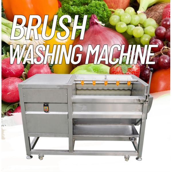 Automatic Industrial Root Vegetable Cleaning and Washing Machine with Easy Operate