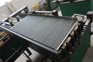 China Single Double Rows Intercooler Radiator Core Assembly Machine And Cooling Core Builder on sale