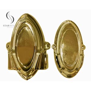 Customized American Style Gold Coffin Corners,Coffin Fixed Handle SGS Certified