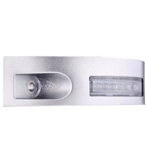 Green 137mm 5000mcd Solar Powered Road Studs For Guard Bar