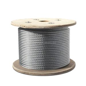 Non-Alloy Stainless Steel 304/316 Wire Rope with 10mm Diameter and 1770Mpa