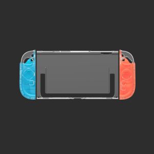 Detachable PC Left & Right Joy-con + Dockable Middle Frame Protective Cover Case