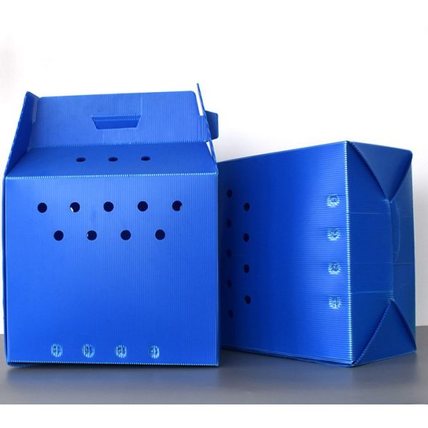 Foldable Waterproof Polypropylene Plastic Sheet Board Turnover Box