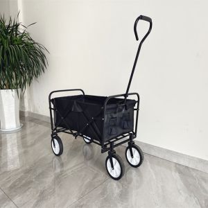 Customized Foldable Shopping Cart Load Capacity 150~170 Lbs Single Handle