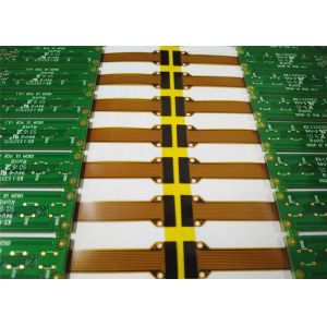 Rigid Flex Power Supply Print Circuit Board ENIG Green Soldermask Surface