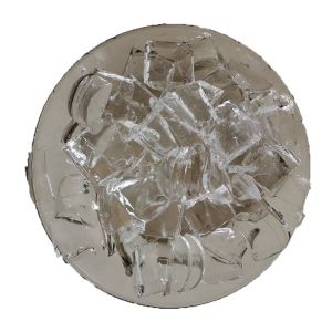 120Kg Per Day Stainless Steel Portable Crescent Ice Machine for Coffee Shop