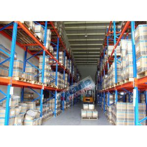China Heavy Load S235JR Automated Sliding Pallet Racks System Movable on sale