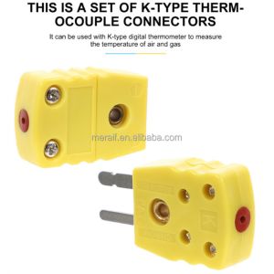 Female and male connectors,omega K type thermocouple connector J type Ttype