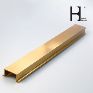 China Extruded Brass Extrusion Profiles C37700 Copper Extrusions Alloy Frame on sale