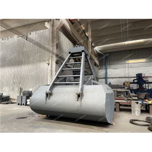 Salable Long Service Life 12CBM Radio Remote Control Grab Clamshell Crane Bucket